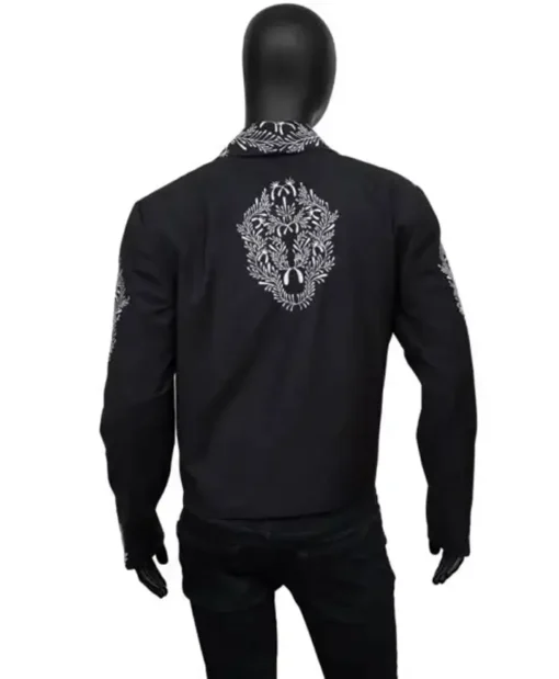 Joe Kelly Mariachi Embroidery Cotton Black Jacket For Sale