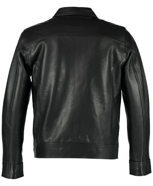 Joe Looper Black Leather Jacket