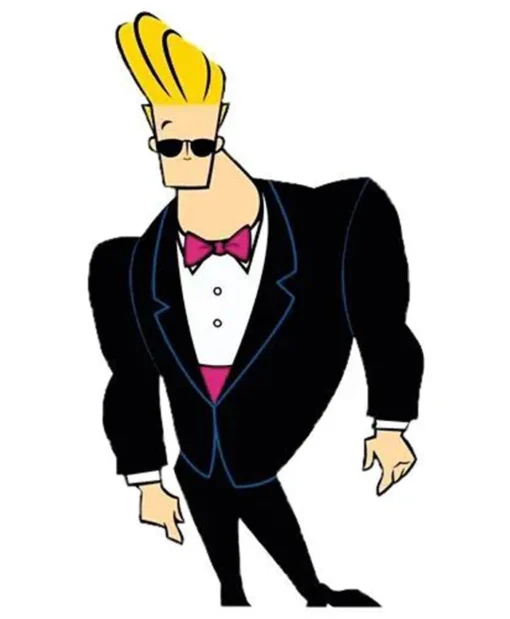 Johnny Bravo Black Coat