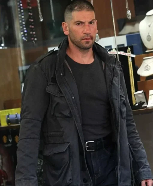 Jon Bernthal The Punisher TV Series Black Cotton Jacket