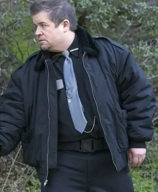 Justified Constable Bob Sweeney Black Bomber Jacket