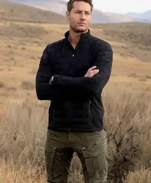 Justin Hartley Tracker S01 Black Jacket