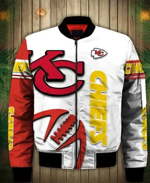 Kansas City Chiefs Vintage Bomber Jacket