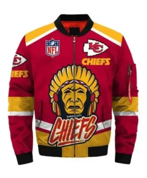 Kansas City Chiefs Vintage Jacket For Sale