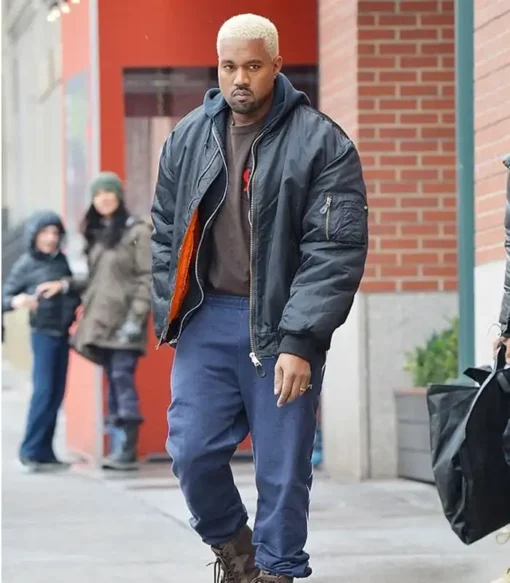 Kanye West Vintage 80s Bomber Jacket