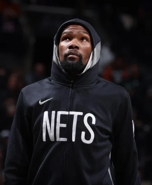 Kevin Durant Brooklyn Black Nets Hoodie