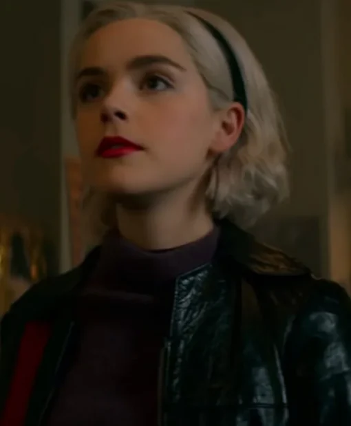 Kiernan Shipka Chilling Adventures of Sabrina Embroidered Jacket