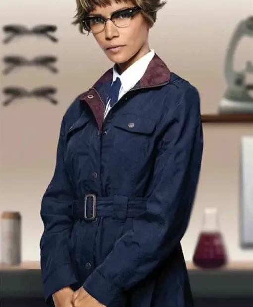 Kingsman Halle Berry Ginger Ale Blue Coat