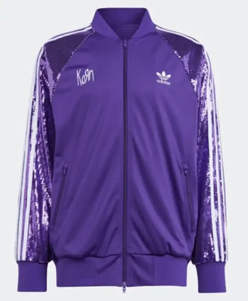 Korn x Adidas Track Purple Jacket