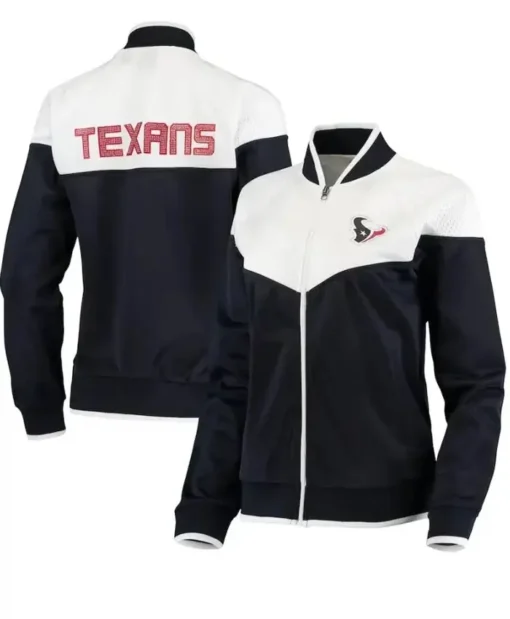 Lauren Houston Texans Full-Zip Track Jacket