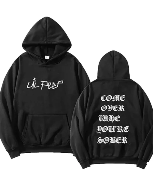 Lil Peep Come Over When You’re Sober Love Wool Hoodie