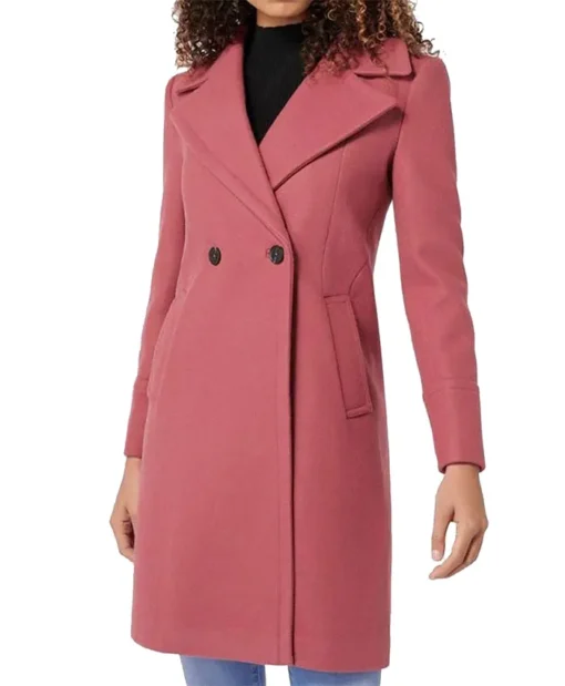 Lili Reinhart TV Series Riverdale Betty Cooper Wool Pink Coat