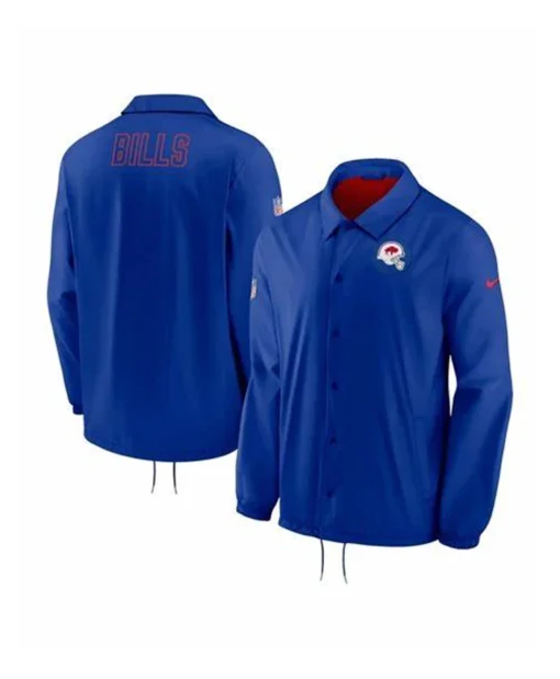 Lionel Buffalo Bills Team Blue Full-Snap Jacket