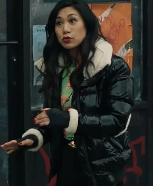 Liza Lapira The Equalizer S03 Black Puffer Jacket