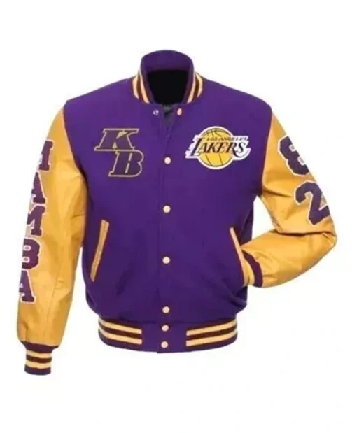 Los Angeles Lakers Championship 2001 Purple Jacket