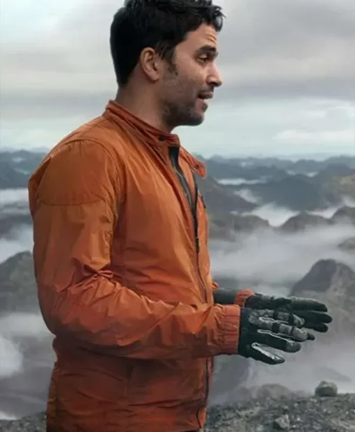 Lost In Space Ignacio Serricchio Orange Jacket