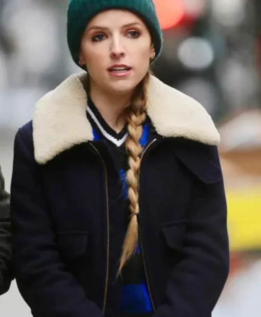 Love Life Darby Carter Wool Blue Jacket