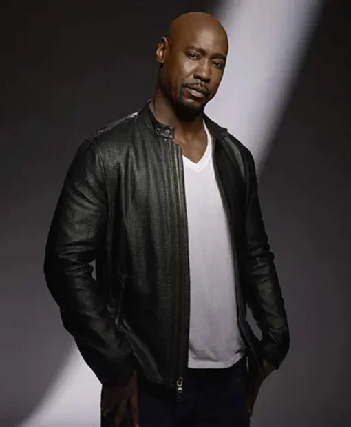 Lucifer Amenadiel Leather Black Jacket