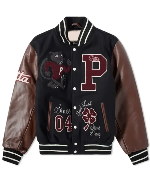 Lucky Charm Letterman Varsity Jacket