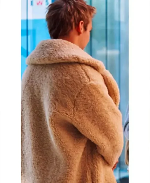 Luka Colucci TV Series Rebelde Franco Masini Faux Fur Jacket