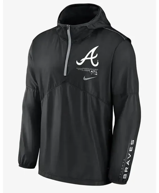 MLB Atlanta Braves Rain Jacket For Sale