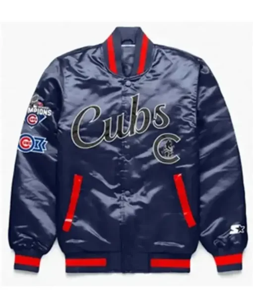 MLB Chicago Cubs Navy Blue Starter Varsity Jacket