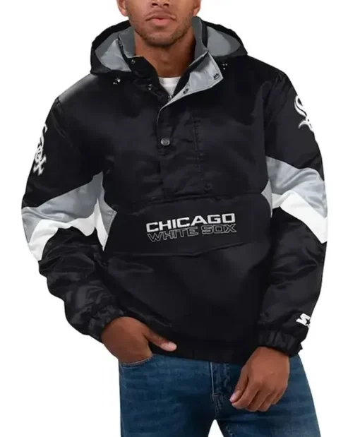 MLB Chicago White Sox Coaches Black Jacket