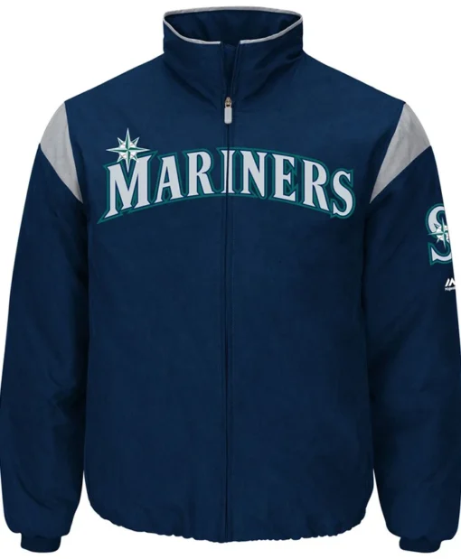 MLB Seattle Mariners Therma Base Blue Jacket