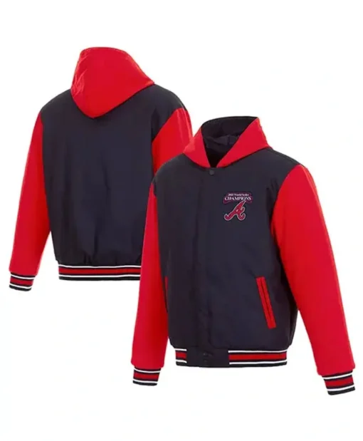 MLB Team Atlanta Braves Baseball Varsity Jacket For Sale