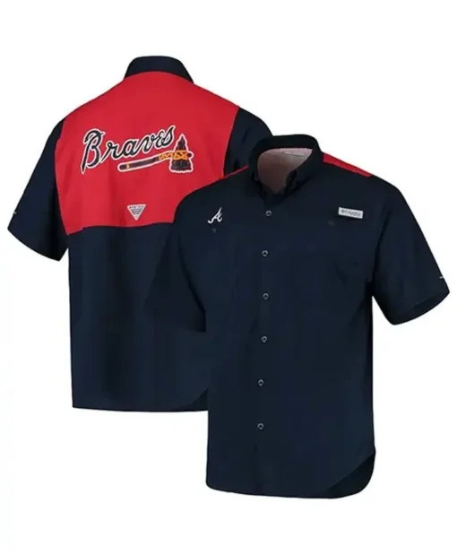 MLB Team Atlanta Braves Columbia Shirt