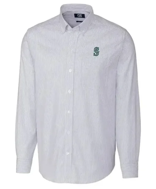 MLB Team Seattle Mariners Dress Shirt