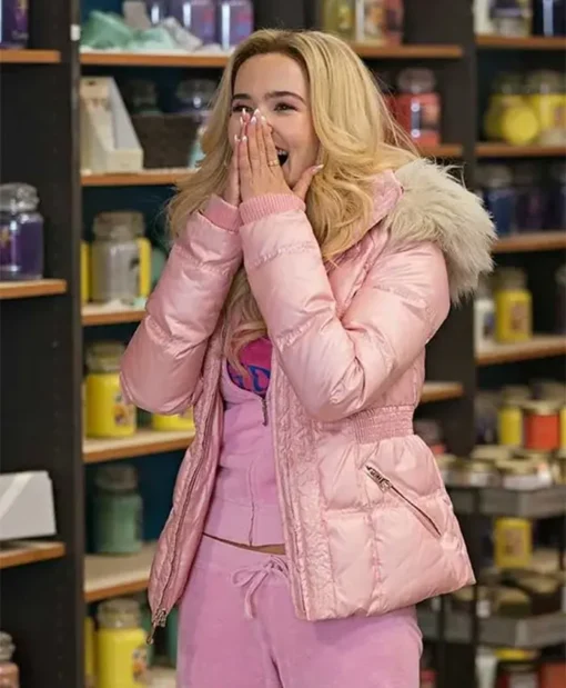 Madison Zombieland Double Tap Zoey Deutch Pink Jacket