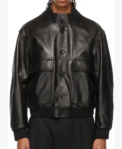 Magliano Black Leather Jacket