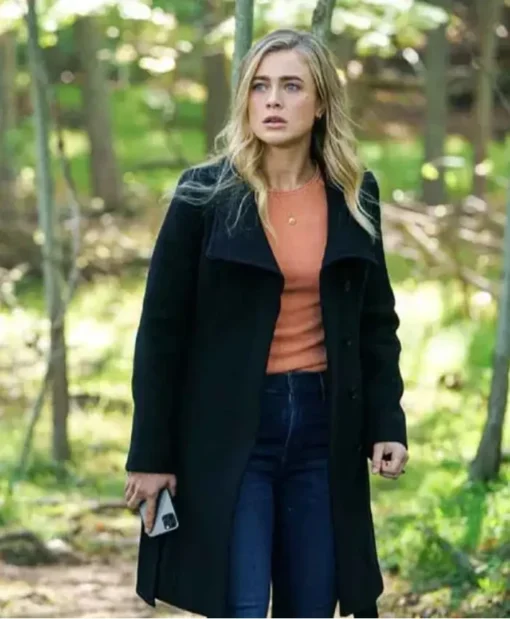 Manifest S03 Michaela Stone Black Coat