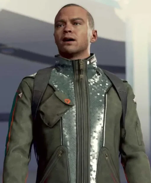 Markus Detroit Become Human Green Gaming Jacket