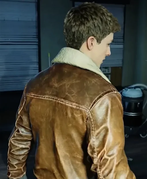 Marvel Spider-Man 2 Peter Parker Brown Jacket