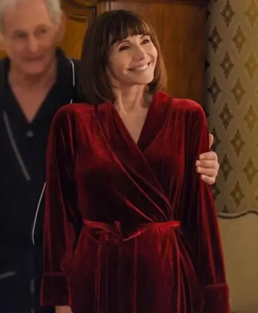 Mary Steenburgen Happiest Season Tipper Red Coat