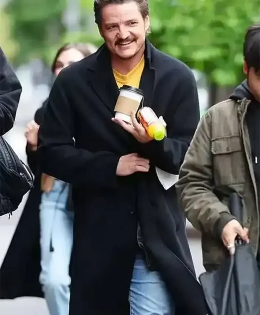 Materialists 2024 Pedro Pascal Coat