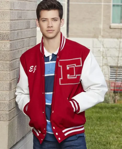 Matt Cornett High School Musical The Musical Series EJ Bomber Letterman Jacket