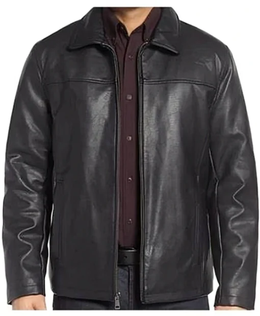 Friends S07 Matt LeBlanc Black Leather Jacket