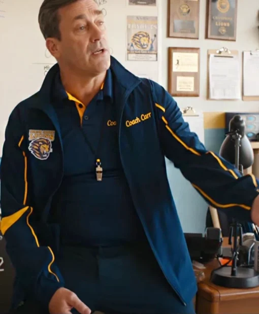 Mean Girls Jon Hamm Blue Track Jacket