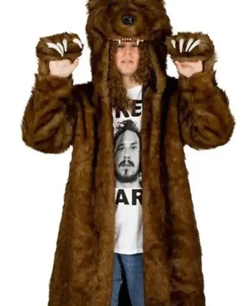 Mens Bear Workaholics Fur Coat