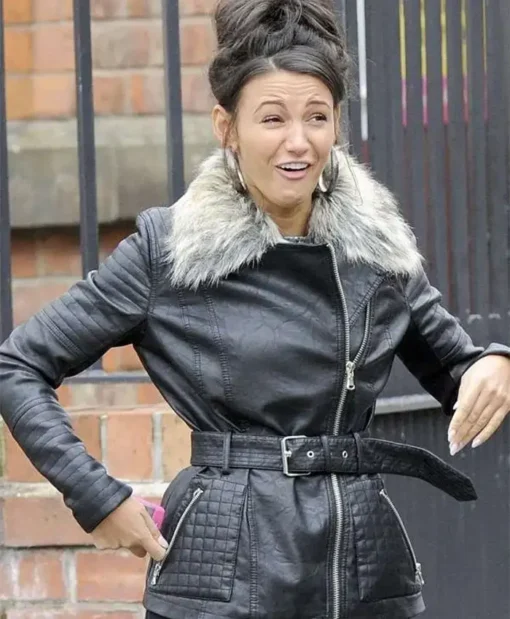 Michelle Keegan Coronation Street Leather Jacket