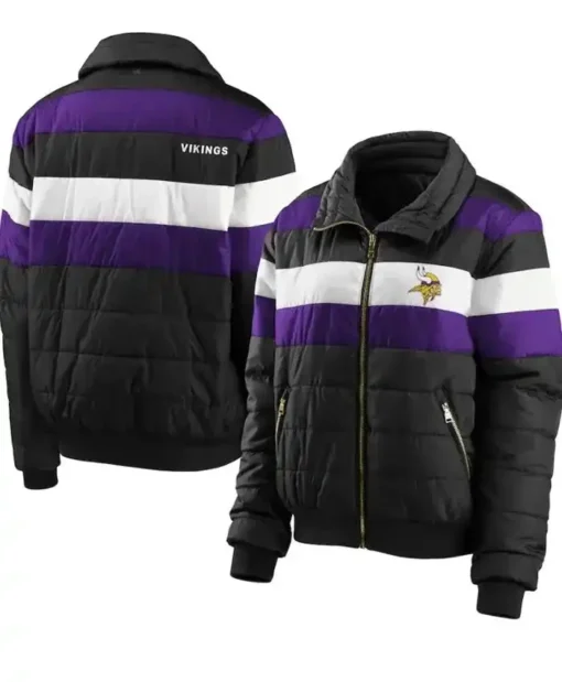 Minnesota Vikings Puffer Jacket 2