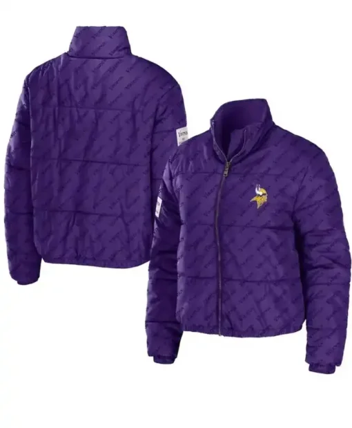 Minnesota Vikings Puffer Jacket 3