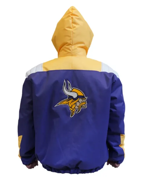 Minnesota Vikings Pullover Starter Jacket For Unisex