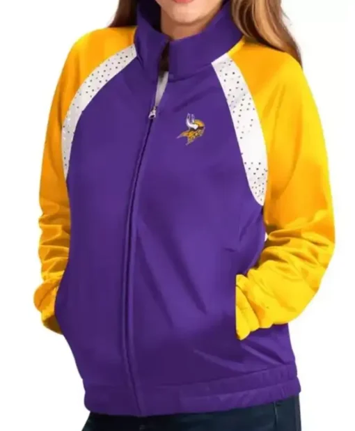 Minnesota Vikings Track Jacket 3