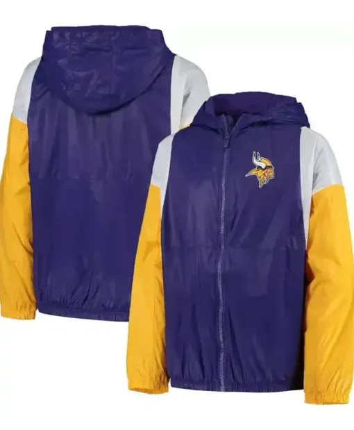 Minnesota Vikings Windbreaker Jacket