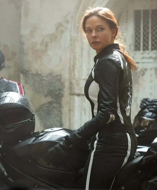 Mission Impossible Rebecca Ferguson Leather Jacket