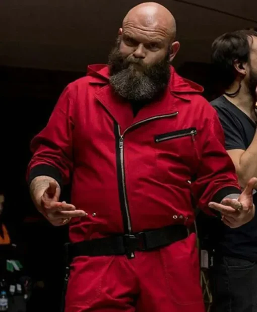 Money Heist La Casa De Papel Red Hoodie Jacket